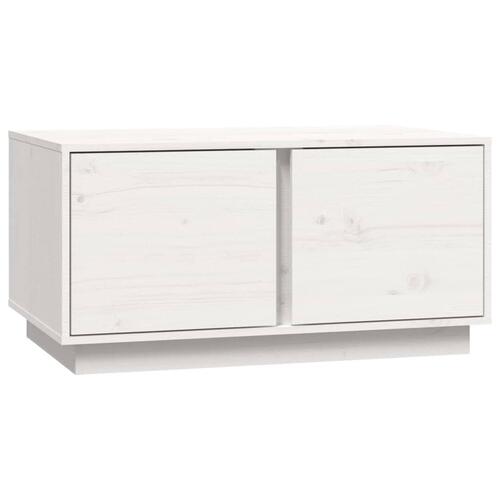 Sofabord 80x50x40 cm massivt fyrretræ