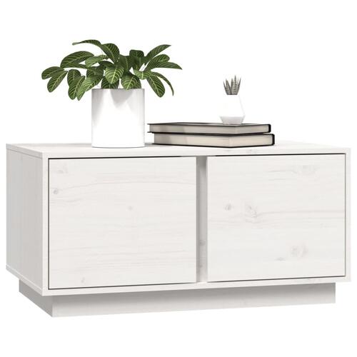 Sofabord 80x50x40 cm massivt fyrretræ
