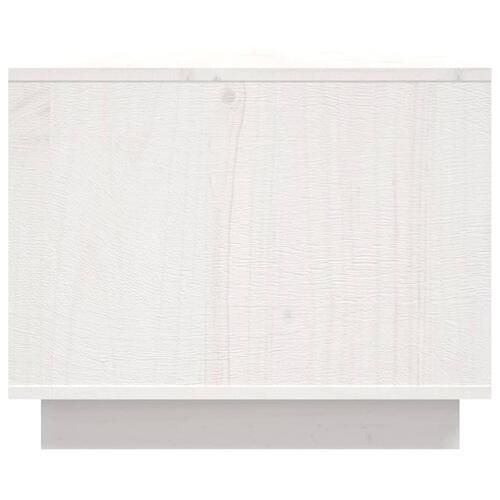 Sofabord 80x50x40 cm massivt fyrretræ