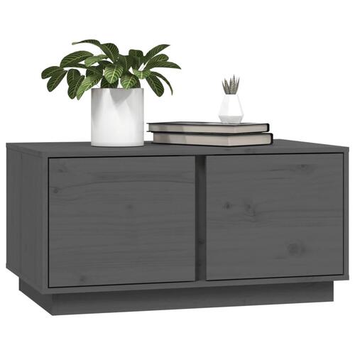 Sofabord 80x50x40 cm massivt fyrretræ