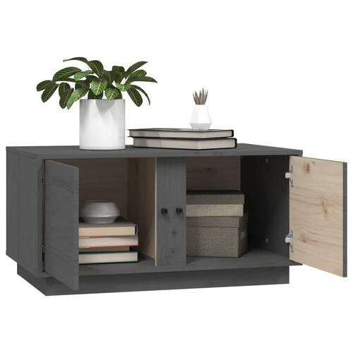 Sofabord 80x50x40 cm massivt fyrretræ