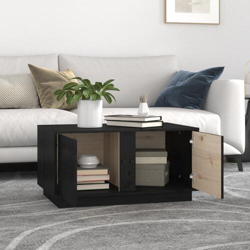 Sofabord 80x50x40 cm massivt fyrretræ