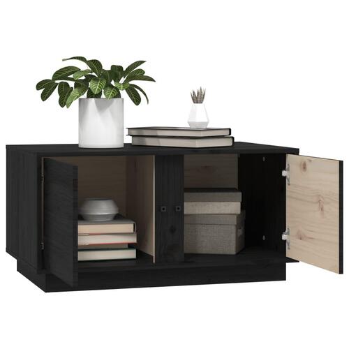 Sofabord 80x50x40 cm massivt fyrretræ