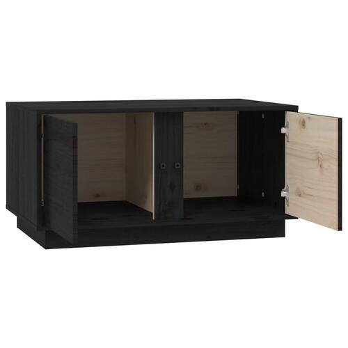 Sofabord 80x50x40 cm massivt fyrretræ