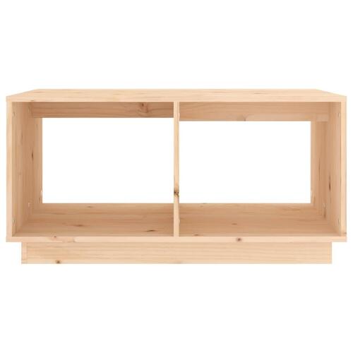 Sofabord 80x50x40 cm massivt fyrretræ