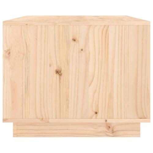 Sofabord 80x50x40 cm massivt fyrretræ