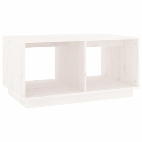 Sofabord 80x50x40 cm massivt fyrretræ