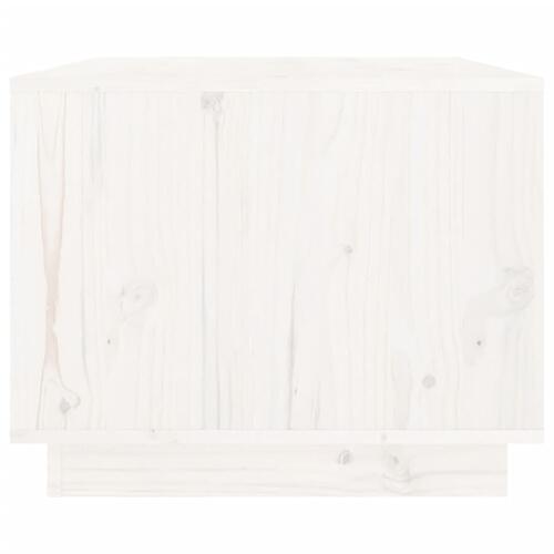 Sofabord 80x50x40 cm massivt fyrretræ