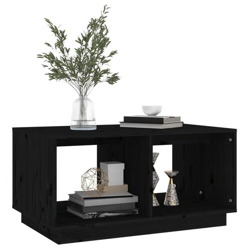 Sofabord 80x50x40 cm massivt fyrretræ