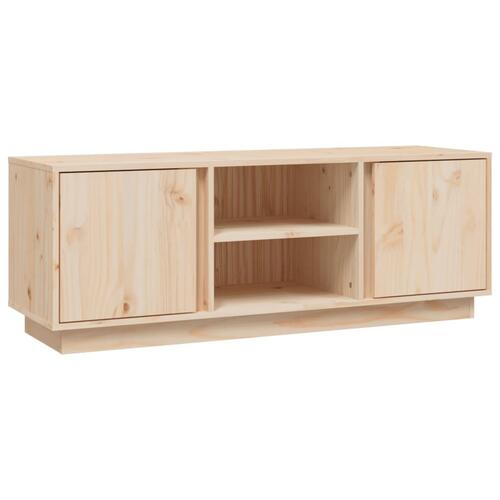 Tv-bord 110x35x40,5 cm massivt fyrretræ