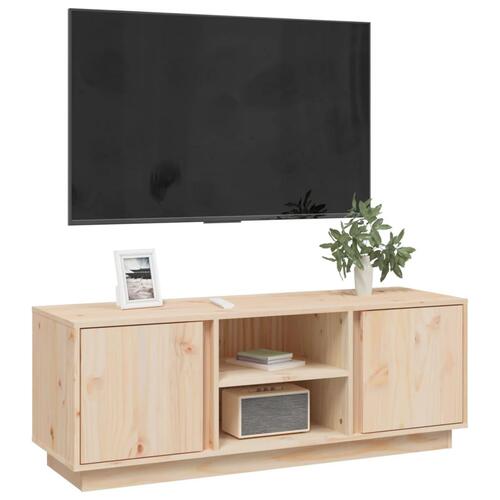 Tv-bord 110x35x40,5 cm massivt fyrretræ