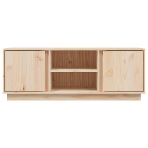 Tv-bord 110x35x40,5 cm massivt fyrretræ