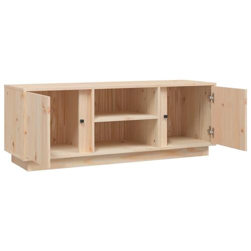 Tv-bord 110x35x40,5 cm massivt fyrretræ
