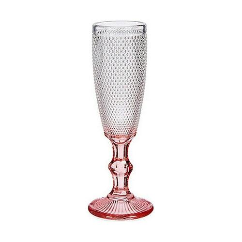 Champagneglas Pink Gennemsigtig Glas 6 enheder (180 ml)