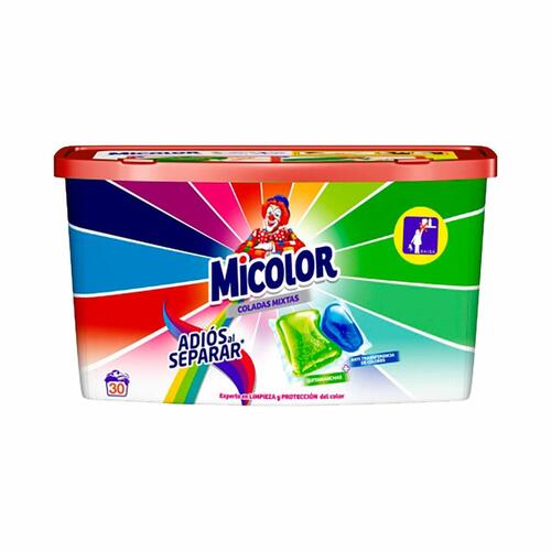 Vaskepulver Micolor Adiós al separar 660 g (30 enheder)