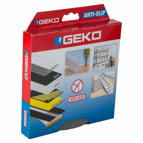 Skridsikkert tape Geko - sort 15 m x 25 mm