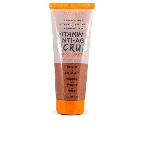 Eksfolierende kropsgel Biovène Vitamin C Age Scrub Anti-Age Håndtag C-vitamin 250 ml
