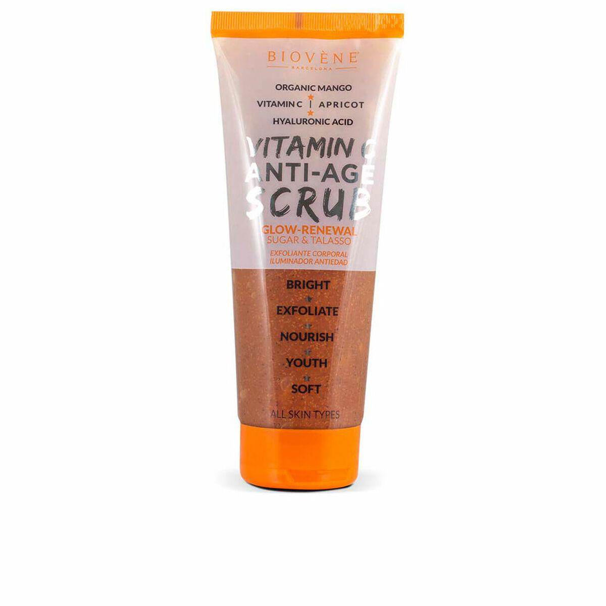 Eksfolierende kropsgel Biovène Vitamin C Age Scrub Anti-Age Håndtag C-vitamin 250 ml