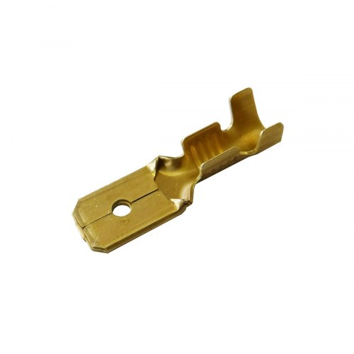 EDM Product Terminal Ø 4,8 mm - kabel han-stik, 100 stk.
