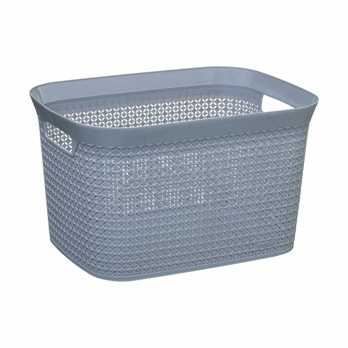 5five Simply Smart vasketøjskurv - grå polypropylen, 25 L (41,5 × 31,2 × 25,7 cm)