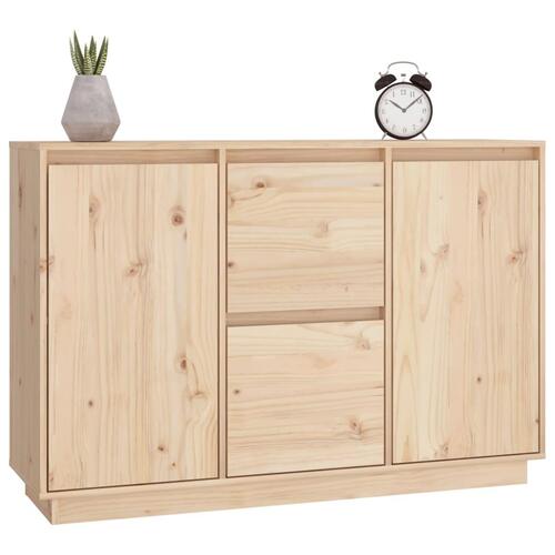 Skænk 111x34x75 cm massivt fyrretræ