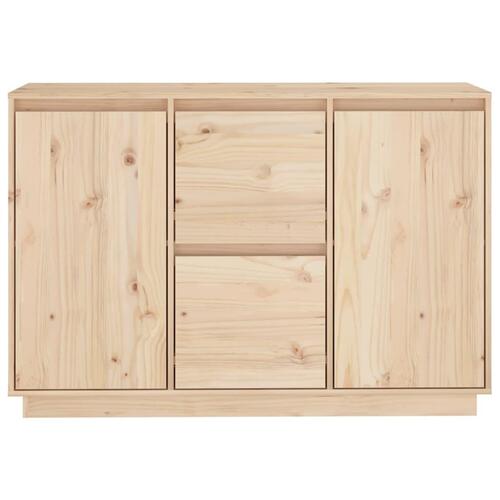 Skænk 111x34x75 cm massivt fyrretræ