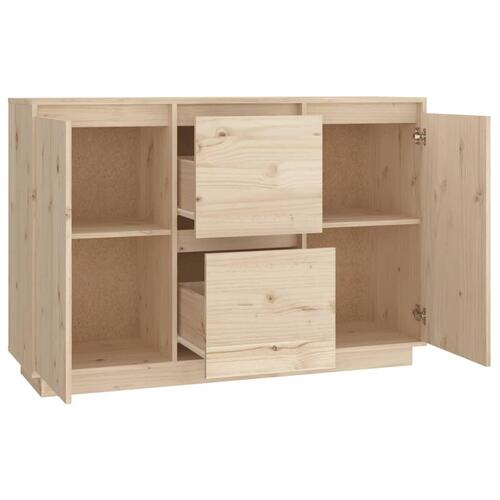 Skænk 111x34x75 cm massivt fyrretræ
