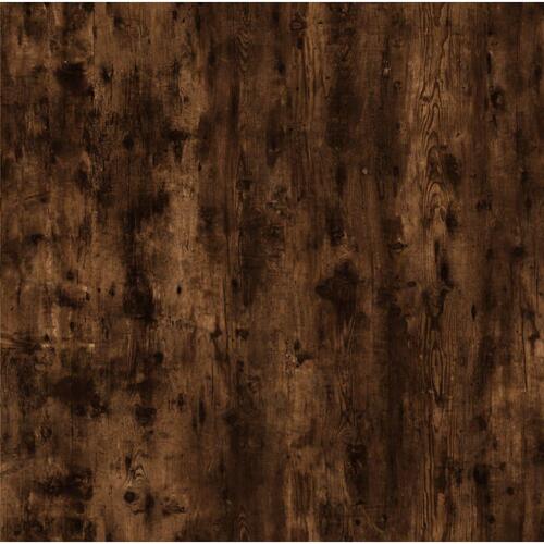 Sideborde 2 stk. 40x40x35 cm konstrueret træ røget egetræsfarve