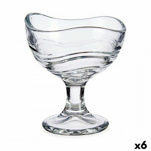 Dessertglas til is og milkshake Vivalto - gennemsigtigt glas 135 ml (6 stk.)