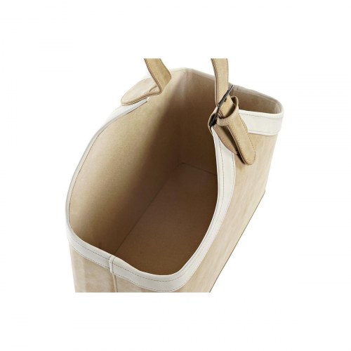 Tidsskriftholder - camel/flødefarvet polyuretan 40 × 19 × 50 cm