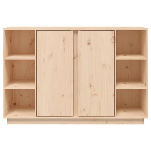 Skænk 120x35x80 cm massivt fyrretræ