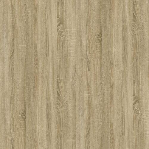 Sofabord 50x50x35 cm konstrueret træ sonoma-eg