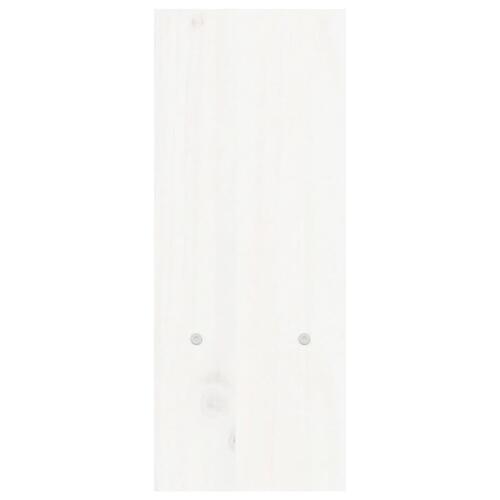 Skærmholder (39-72)x17x43 cm massivt fyrretræ hvid