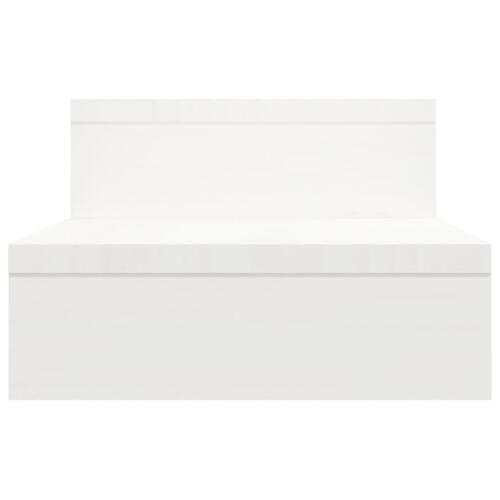 Skærmholder (52-101)x22x14 cm massivt fyrretræ hvid