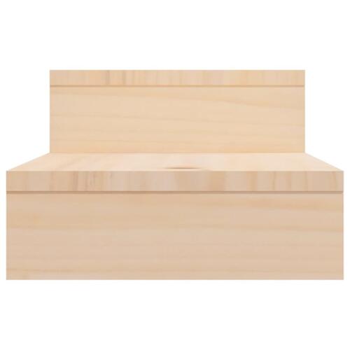 Skærmholder (52-101)x22x14 cm massivt fyrretræ