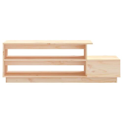 Sofabord 120x50x40,5 cm massivt fyrretræ