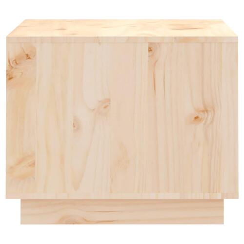 Sofabord 120x50x40,5 cm massivt fyrretræ