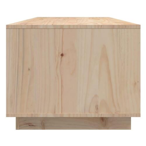 Sofabord 110x50x40 cm massivt fyrretræ