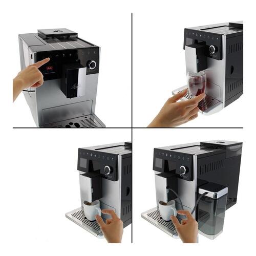 Superautomatisk kaffemaskine Melitta F 630-101 1400W Sølvfarvet 1400 W 15 bar 1,8 L