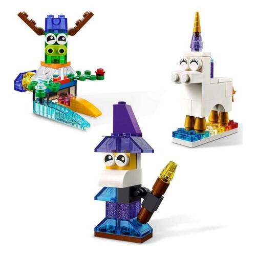 Playset Classic Transparent Bricks Lego 11013