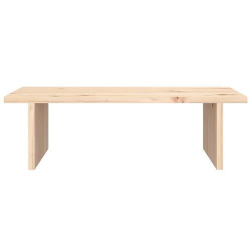 Skærmholder 50x27x15 cm massivt fyrretræ