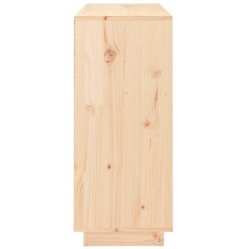 Skænk 104,5x34x80 cm massivt fyrretræ