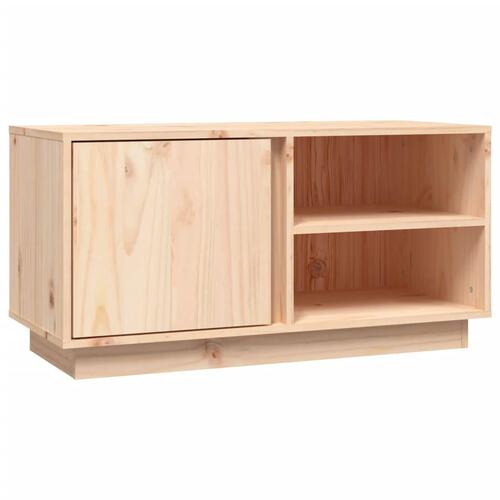 Tv-bord 80x35x40,5 cm massivt fyrretræ