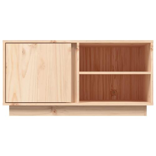 Tv-bord 80x35x40,5 cm massivt fyrretræ