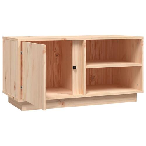 Tv-bord 80x35x40,5 cm massivt fyrretræ