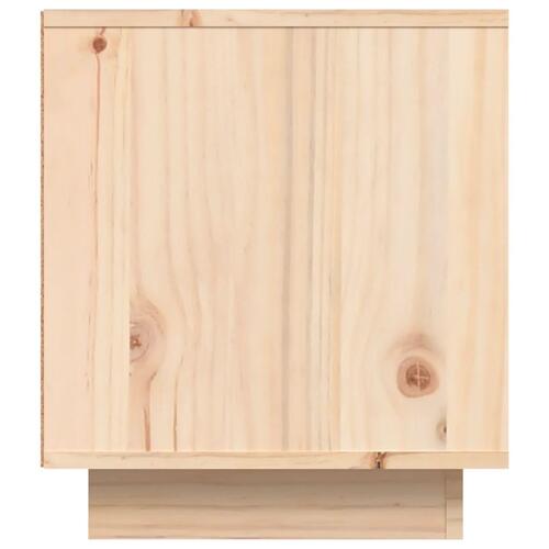 Tv-bord 80x35x40,5 cm massivt fyrretræ