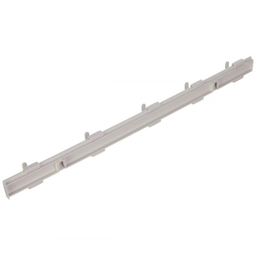 Inofix knagerække - hvid PVC, 28 × 350 × 25 mm