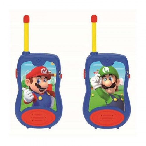 Lexibook TW12NI walkie-talkies - Super Mario motiv, op til 100 m rækkevidde