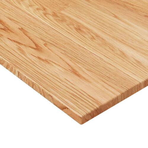 Bordplade til badeværelse 60x40x1,5 cm massivt træ lysebrun