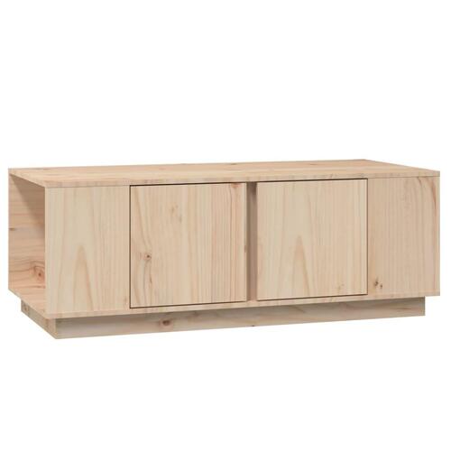 Sofabord 110x50x40 cm massivt fyrretræ